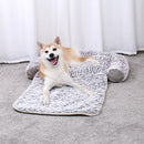 3-in-1 Convertible Bed - Sofa, Bed and Blanket for dogs - __label:Bestseller, Bed, Blanket, Comfy, Cushion, Portable, Portable Bed, Soft, Versatile, Warm
