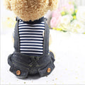 Denim Overalls for dogs - Onesie