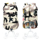 Camouflage Vest for dogs - Camouflage, Sweater, Vest, Warm, Winter