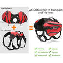 Outdoor Waterproof Saddle Bag for dogs - Backpack, Bag, Harness, Saddle Bag