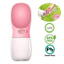 Compact Portable Water Bottle for dogs - __label2:HappyDog's Choice, __label:Bestseller, Dispenser, Travel, Water Bottle