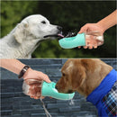 Compact Portable Water Bottle for dogs - __label2:HappyDog's Choice, __label:Bestseller, Dispenser, Travel, Water Bottle