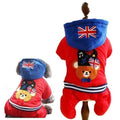 British UK Union Jack Jumpsuit for dogs - Britain, British, Coat, England, English, Hoodie, Jacket, Jumpsuit, Tracksuit, UK, Union Jack, Winter