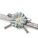 Collar w/ Flower Bow for dogs - Collar, Flower, Pretty
