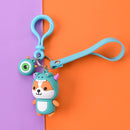 HappyDog Dress Up KeyChains for dogs - Gift, Keychain, Shiba Inu, Toy