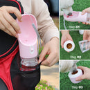 3-In-1 Water, Food Bottle and Feeder Bowl for dogs - Drinking Bowl, Food Storage, Portable, Travel, Travel Bottle, Water Bottle