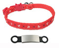 Personalized Custom Collar for Cats for dogs - Cat Collar, Collar, Custom Collar, Engrave, Engraving, ID, Tag