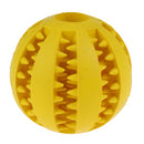 Rubber Chew Ball Feeder Toy - Treat Dispensing for dogs - __label:Bestseller, Backpack, Ball, Chew, Dispenser, Dispensing, Grooves, Kong, Teeth, Toy, Treat, Treats