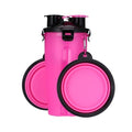 Combo Portable Bottle and Bowls for dogs - Combo, Drinking Bowl, Folding Bowl, Food Storage, Kit, Portable, Travel, Travel Bottle, Travel Bowl Collapsible, Water Bottle