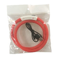 Flashing LED Collar for dogs - Collar, Flash, LED, Night, Rechargeable, Safety, USB