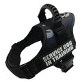 Service Dog in Training Harness (No-Pull) for dogs - __label2:HappyDog's Choice, __label:Bestseller, Custom, Easy On, Engrave, Handle, Harness, No-Pull, Personal, Reflective, Service Dog, Step In, Training, Vest