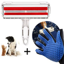 Combo Grooming Glove & Hair Remover for dogs - Grooming Glove, Grooming Kit, Hair Remover, Roller