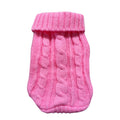 Knitted Turtle Neck Sweater for dogs - Knitted, Sweater