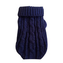 Knitted Turtle Neck Sweater for dogs - Knitted, Sweater
