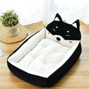 Cute Plush Cartoon Bed for dogs - Bed, Portable, Portable Bed, Soft, Warm
