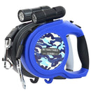 Heavy Duty Retractable Leash w/ Flashlight for dogs - Big, Camouflage, Flashlight, Flexi, Large, Leash, Rectractable Leash