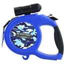 Heavy Duty Retractable Leash w/ Flashlight for dogs - Big, Camouflage, Flashlight, Flexi, Large, Leash, Rectractable Leash