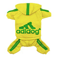 Tracksuit for dogs - Adidog, Hoodie, Pajamas, PJs, Sports, Track Suit, Tracksuit