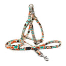 Funky Design Harness (No Pull) for dogs - __label:Bestseller, Adjustable, Cool Colours, Easy On, Harness, Leash, No Pull, Set, Step In