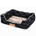 Comfy Plush Bed for dogs - Bed, Comfy, Cushion, Portable, Portable Bed, Soft, Warm