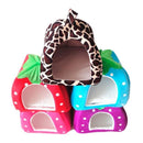 Fruity Fun House - Strawberry, Raspberry, Blueberry, Grape, Banana for dogs - Bed, Foldable, House, Kennel, Portable, Portable Bed, Warm