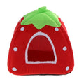 Fruity Fun House - Strawberry, Raspberry, Blueberry, Grape, Banana for dogs - Bed, Foldable, House, Kennel, Portable, Portable Bed, Warm