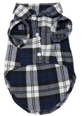 Classic Plaid Shirts for dogs - Plaid, Summer, T-shirt, Tshirt