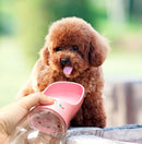 Compact Portable Water Bottle for dogs - __label2:HappyDog's Choice, __label:Bestseller, Dispenser, Travel, Water Bottle