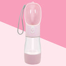 3-In-1 Water, Food Bottle and Feeder Bowl for dogs - Drinking Bowl, Food Storage, Portable, Travel, Travel Bottle, Water Bottle