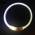 Glow in the Dark Tube Collar for dogs - Collar, LED, Neon, Rechargeable, Safety, USB