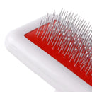Cushioned Pin Brush Slicker for dogs - Brush, Comb, Fur, Groom, Grooming, Hair Remover, Needle Comb, Slicker, Slicker Brush