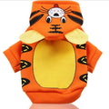 Animal Cartoon Costumes for dogs - Cartoon, Chicken, Costume, Dino, Ladybug, Owl, Tiger