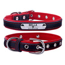 Classic Personalized Custom Collar for dogs - __label2:HappyDog's Choice, __label:Bestseller, Buckle, Collar, Custom, Engrave, ID, Name, Personal, Phone, Tag