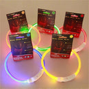 Glow in the Dark Tube Collar for dogs - Collar, LED, Neon, Rechargeable, Safety, USB