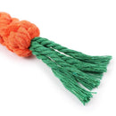 Carrot Rope Toy for dogs - Carrot, Fetch, Outdoor, Rope, Toy, Training