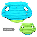 Reversible Winter Bubble Vest for dogs - Coat, Cold, Jacket, Jumpsuit, Reversible, Vest, Winter