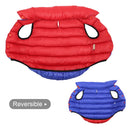 Reversible Winter Bubble Vest for dogs - Coat, Cold, Jacket, Jumpsuit, Reversible, Vest, Winter