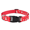 Christmas Dog Collar for dogs - __label:Bestseller, Bell, Christmas, Collar, Gift, Green, Holidays, Present, Red, Snow, Winter