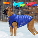 Reversible Winter Bubble Vest for dogs - Coat, Cold, Jacket, Jumpsuit, Reversible, Vest, Winter