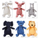 Animal Plush Toys for dogs - Animals, Bear, Bunny, Fox, Lamb, Pig, Plush, Soft, Toys