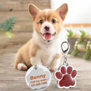 Buckle Collar with Custom ID Tag for dogs - Custom, Dog Tag, Engrave, Engraving, Name, Personal, Phone Number