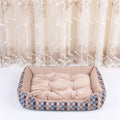 Rectangular Cushioned Comfy Bed