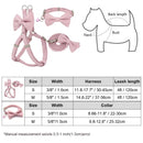 Cute Bow Harness, Collar and Leash Set for dogs - Bow, Bow Tie, Bundle, Collar, Dog, Harness, Leash, Puppy, Set