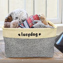 Personalized Dog Storage Basket