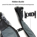 Large Dog Winter Jacket w/ Faux Fur for dogs - Big, Big Dogs, Coat, Cold, D-Ring, Jacket, Jumpsuit, Large, Reflective, Waterproof, Winter