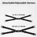 Large Dog Winter Jacket w/ Faux Fur for dogs - Big, Big Dogs, Coat, Cold, D-Ring, Jacket, Jumpsuit, Large, Reflective, Waterproof, Winter