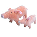 Plush Squeaky Pig Toy for dogs - __label2:HappyDog's Choice, __label:Bestseller, Chew, Chewy Squeaky, Plush, Soft, Squeaker, Toy