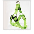 LED Glow in the Dark Harness (No-Pull) for dogs - __label2:HappyDog's Choice, __label:Bestseller, Adjustable, Blue, Collar, Easy On, Green, Harness, LED, Lights, No-Pull, Orange, Purple, Red, Safety, Step In, Yellow
