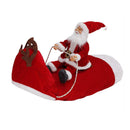 Santa's Sled Costume for dogs - Cape, Christmas, Cloak, Costume, Harness, Holidays, Red, Santa, Sled