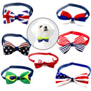 Beautiful Bow Ties for dogs - Bow, Bow Tie, Brazil, Collar, Country, Dots, Flags, Poland, Polka Dots, Tie, UK, Union Jack, US